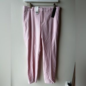 Banana Republic Mid Rise Slim Fit Straight Leg Pink Pant Size 4